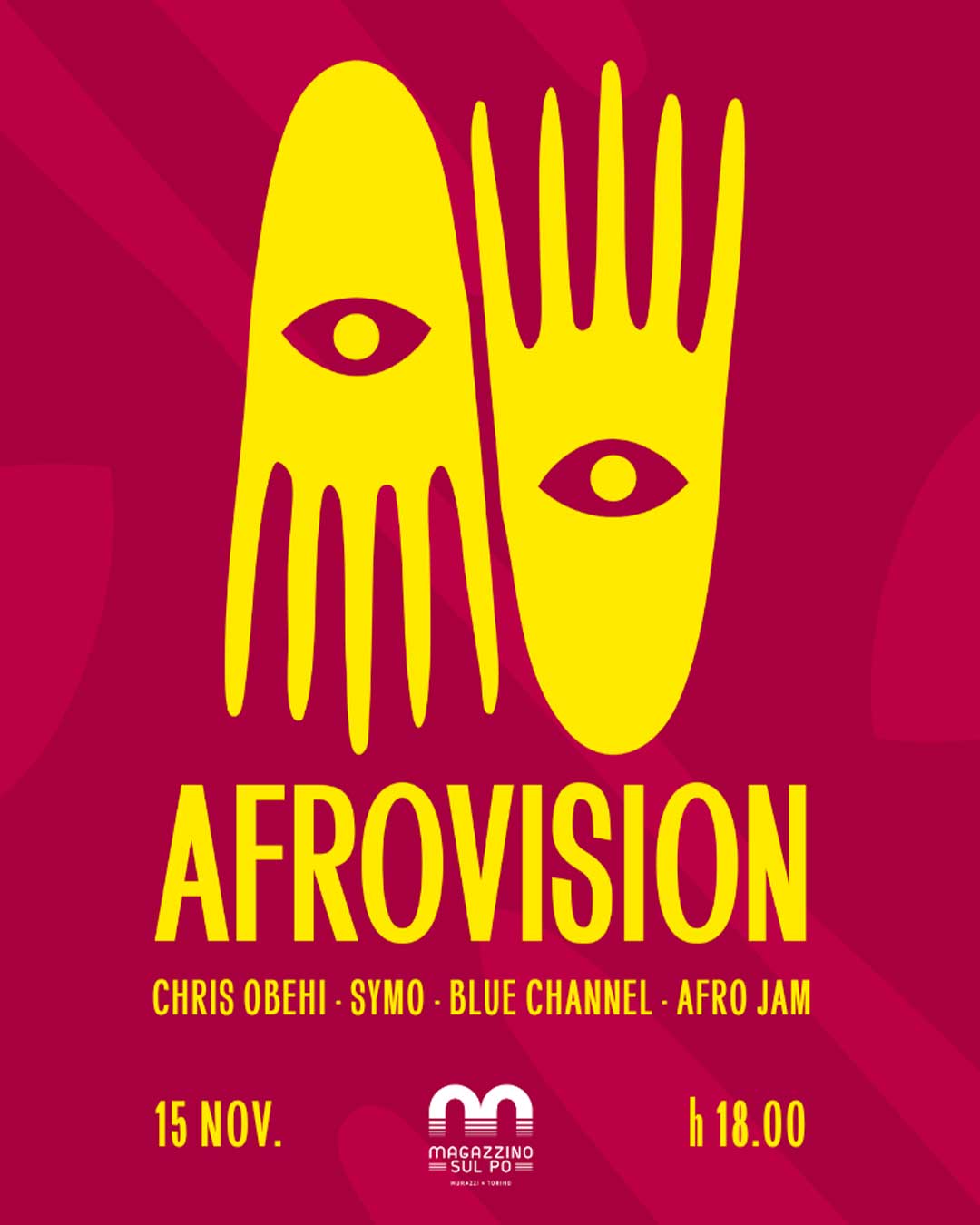 Afrovision: Chris Obehi + Symo + Blue Channel + Afro Jam